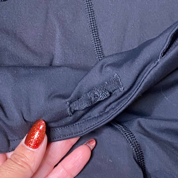 Lululemon Inspire Mesh Tight II Black 7/8 Leggings Size 6 - Picture 10 of 13